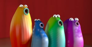 This is the Avatar Image for the GoogleLabs: Blob Opera AI Voice and Text to Speech Generator